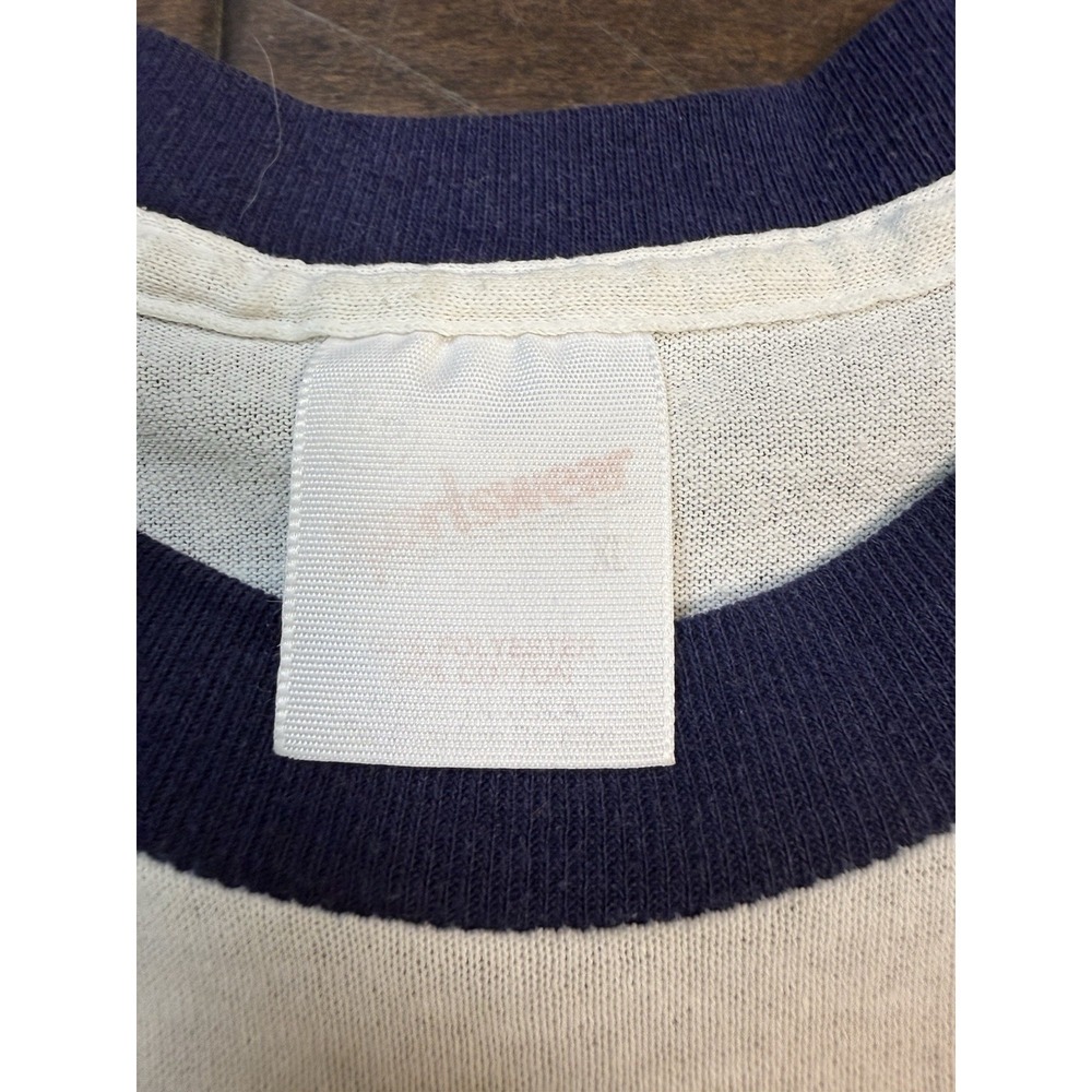 VINTAGE 1989 San Jose Pony Baseball Sportswear‎ Ringer T-shirt | USA | Size XL - Picture 7 of 13